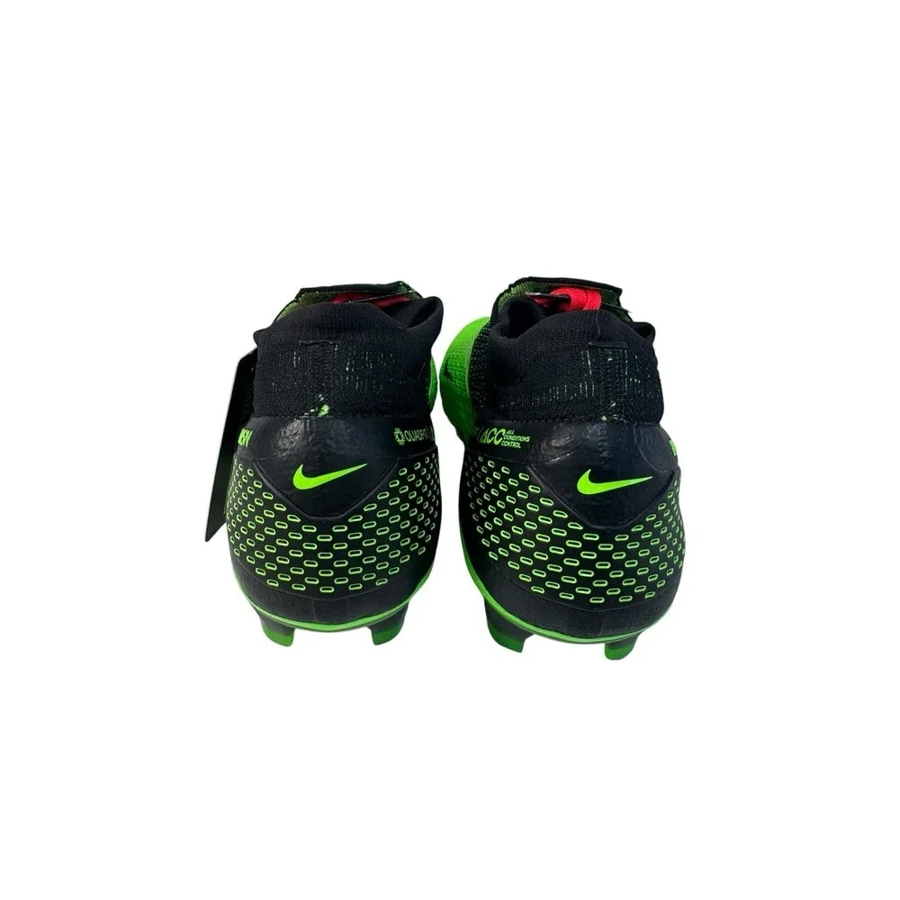Nike Phantom VSN 2 Elite DF FG ACC Gost Black Platinum Green  CD4161-036 Size 10